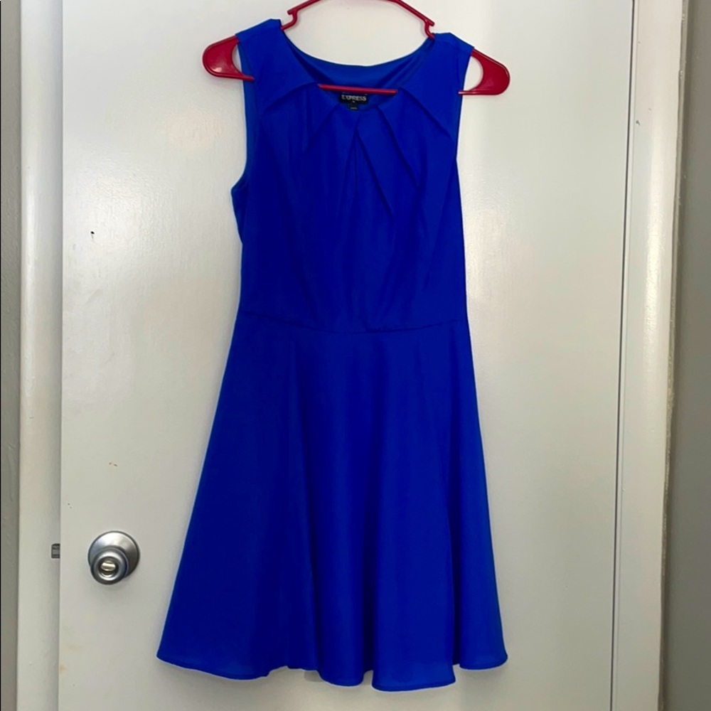 Blue dress